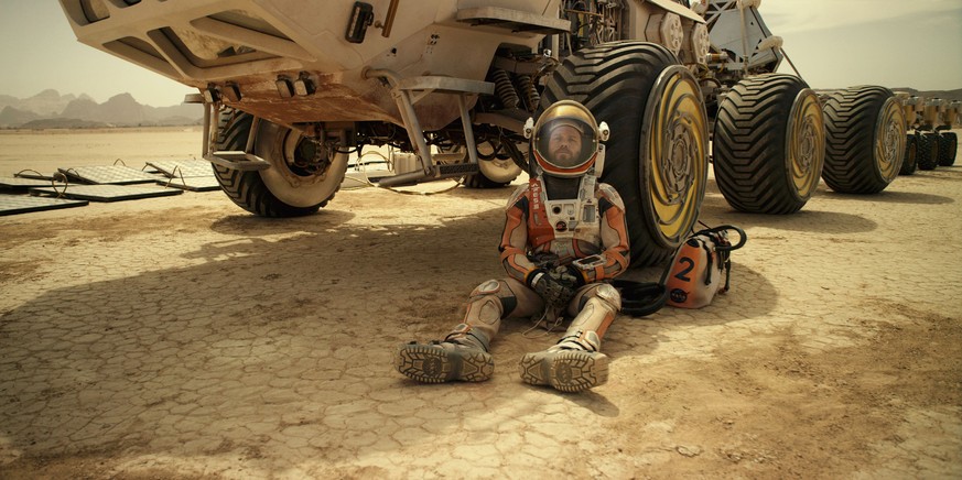 Szene aus «The Martian» – dem neuen Film von 20th Century Fox.<br data-editable="remove">