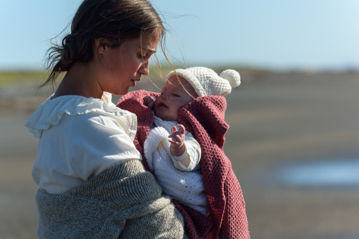 Isabel und die kleine Lucy.