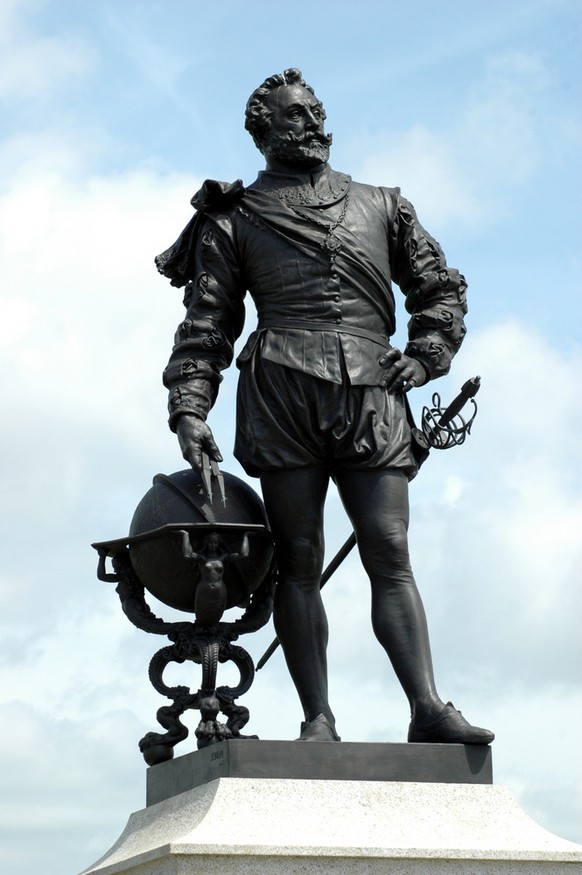 Freibeuter, Vizeadmiral und englischer Seeheld: Sir Francis Drake.&nbsp;