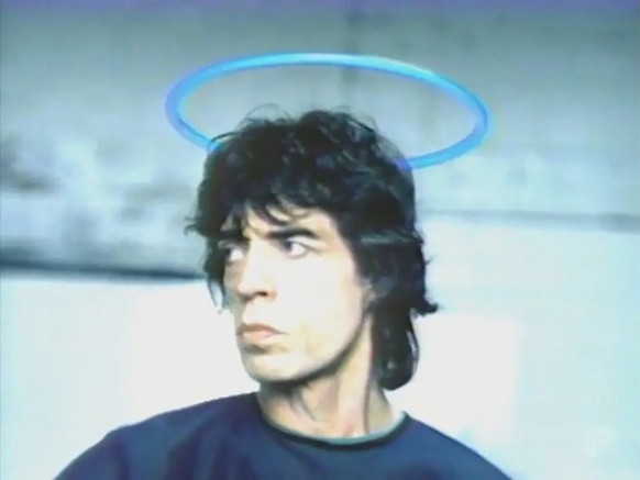 Mick Jagger im Video für den Song «Saint of Me» (1998).