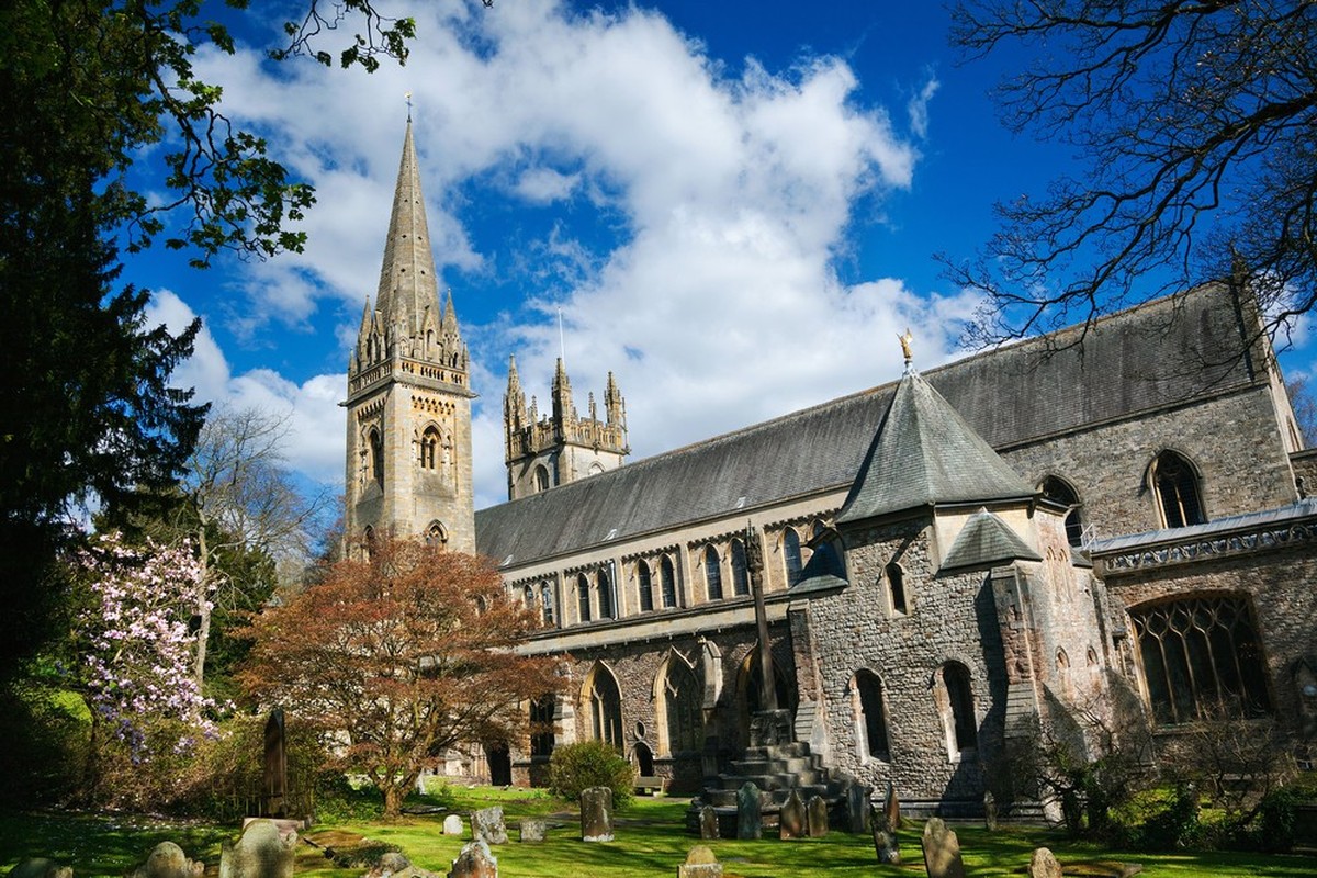 La cathédrale de Llandaff, à Cardiff.
