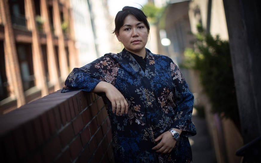 September 1, 2021, Vancouver, BC, Canada: Friba Rezayee, who was one of Afghanistan s first two female Olympians in 2004, poses for a photograph in Vancouver, on Wednesday, September 1, 2021. Vancouve ...