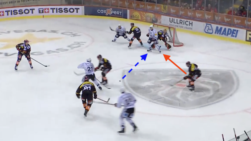 SCB vs. Fribourg-Gottéron: Situation 3
