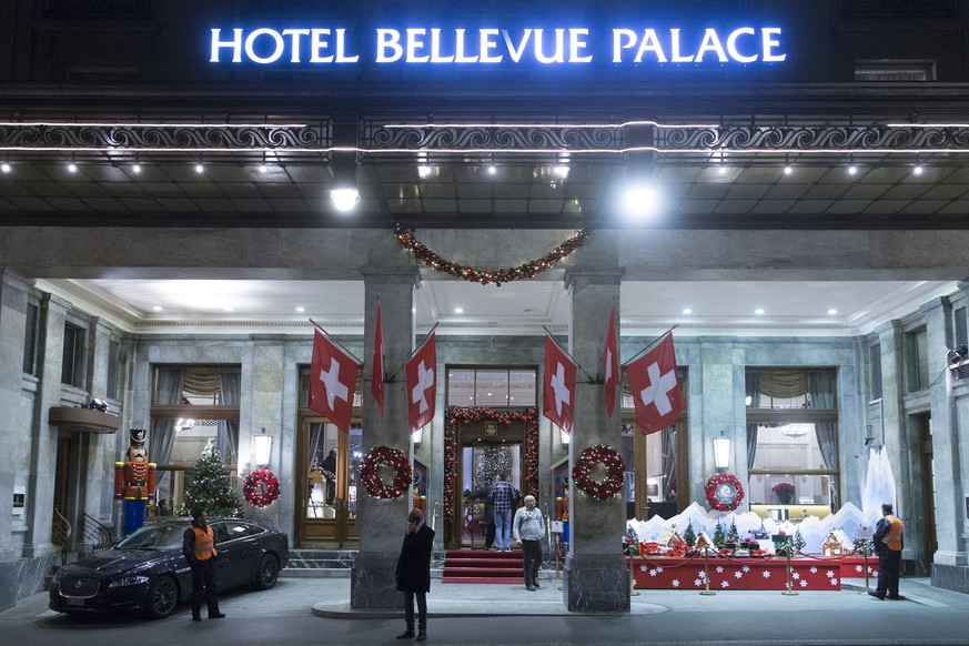 Das Berner Nobelhotel Bellevue Palace: Ein Lobbyanlass in diesem Haus gilt als besonders prestigeträchtig.<br data-editable="remove">