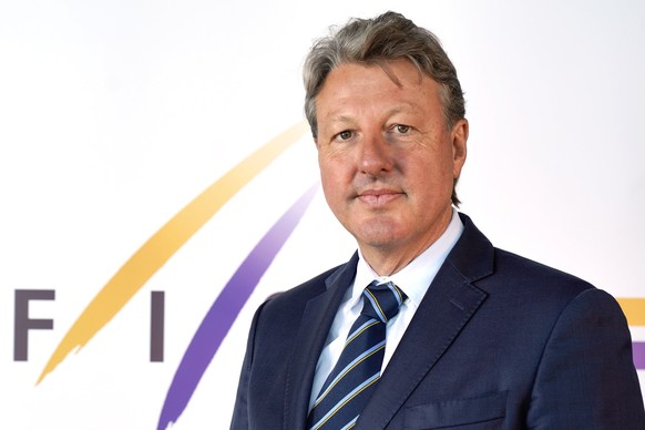 HANDOUT - Der liechtensteinische Anwalt und Sportfunktionaer Alexander Ospelt posiert anlaesslich des FIS-Kongresses in Reykjavik, Island, 2024. Ospelt ist seit 2024 Mitglied des FIS Rates. (FIS/Agenc ...