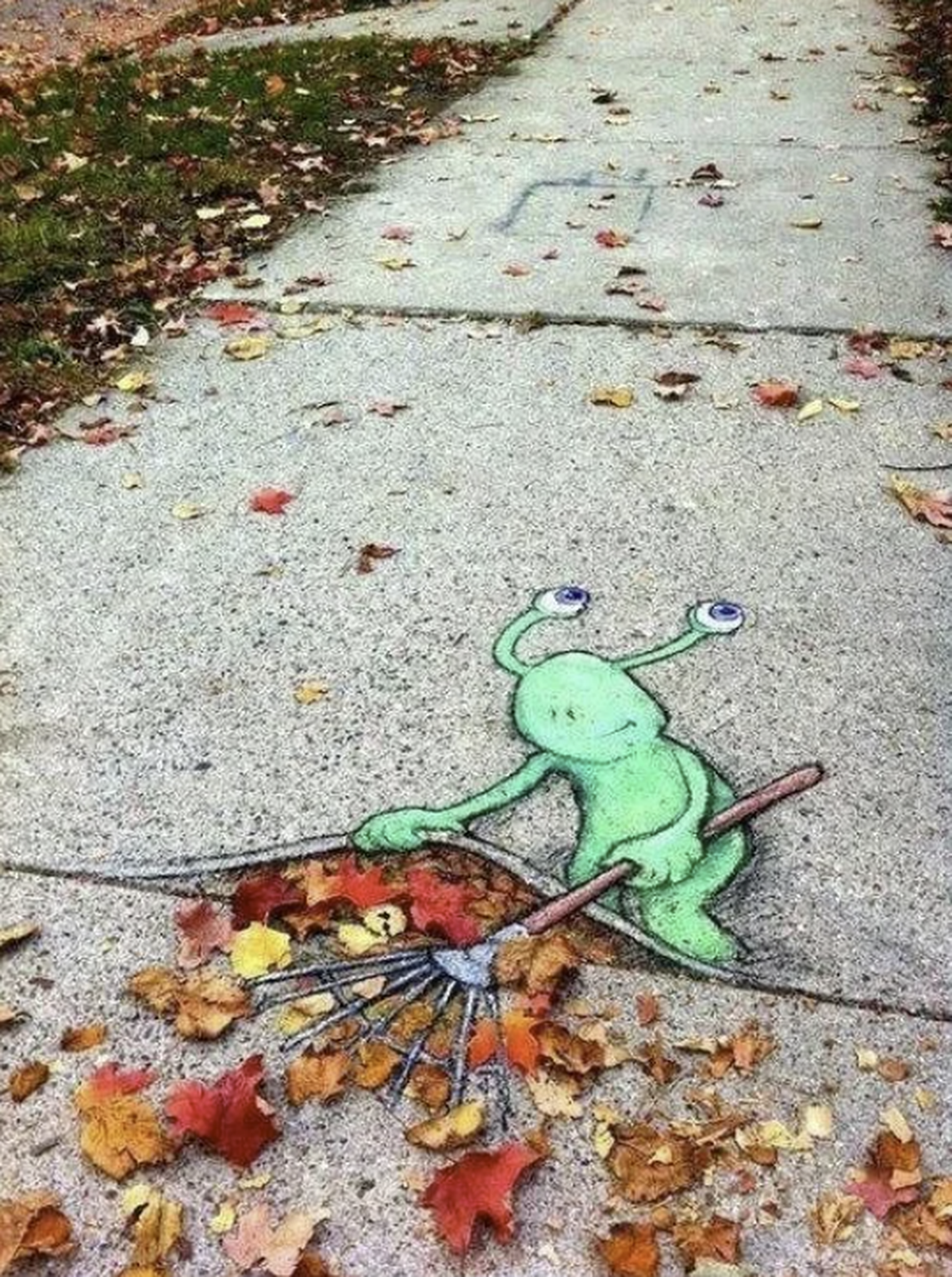 Lustige Street Art