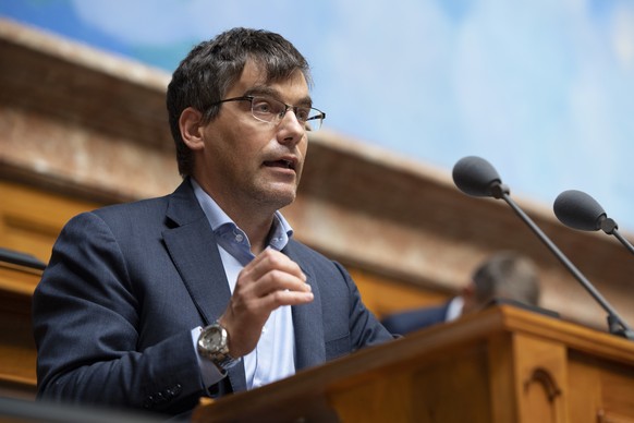 Roger Nordmann, SP-VD, spricht an der Herbstsession der Eidgenoessischen Raete, am Donnerstag, 27. September 2018 im Nationalrat in Bern. (KEYSTONE/Anthony Anex)