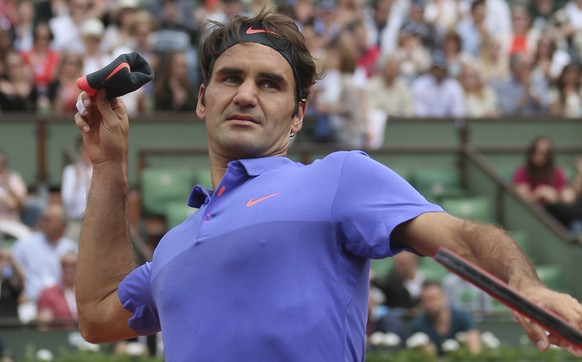 Roger Federer hat in Paris bislang noch keinen Satz abgegeben.