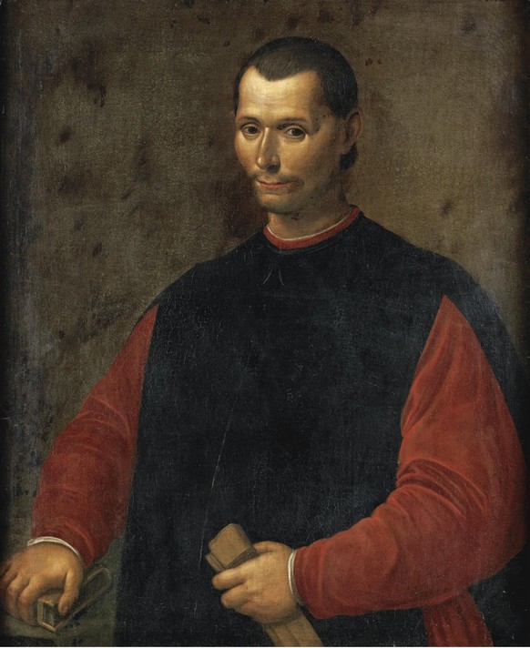 SANTI DI TITO. Portrait of Niccolo Machiavelli (1469-1527). Credit: Album / Fine Art Images