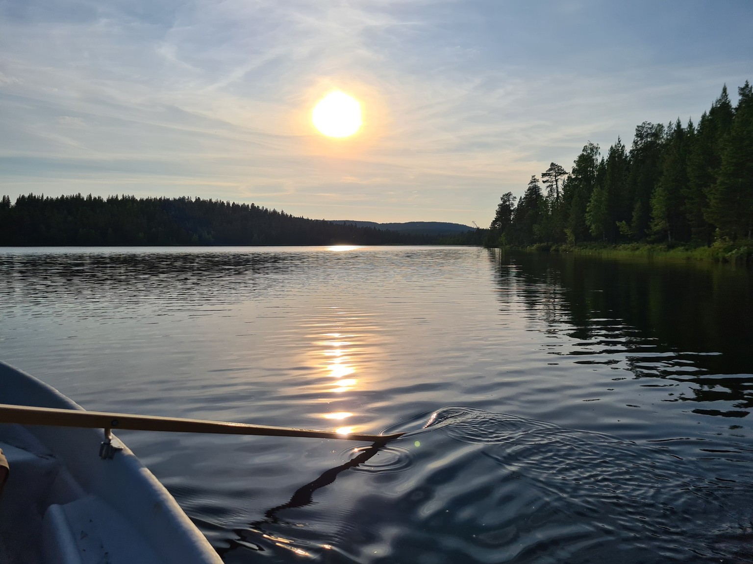 Anne auf dem See