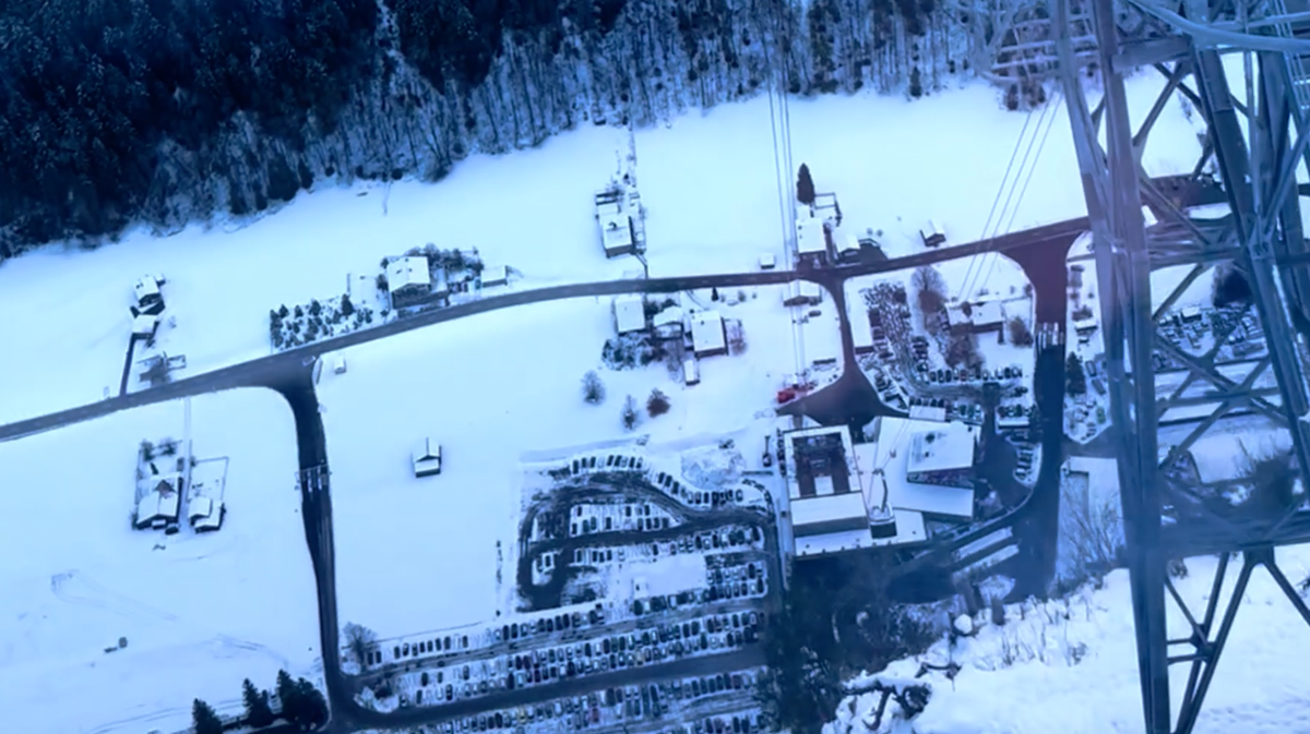 Stechelberg Mürren steilste Seilbahn der Welt Schweiz der Rekorde