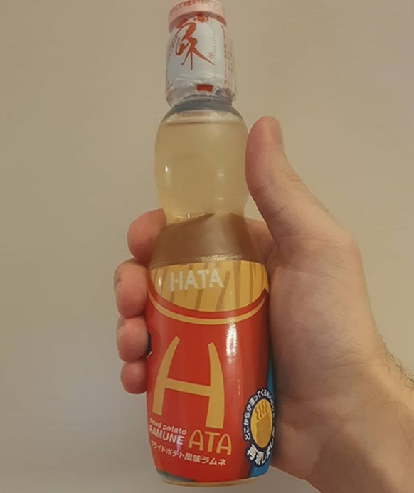 Ramune French Fry Soda.