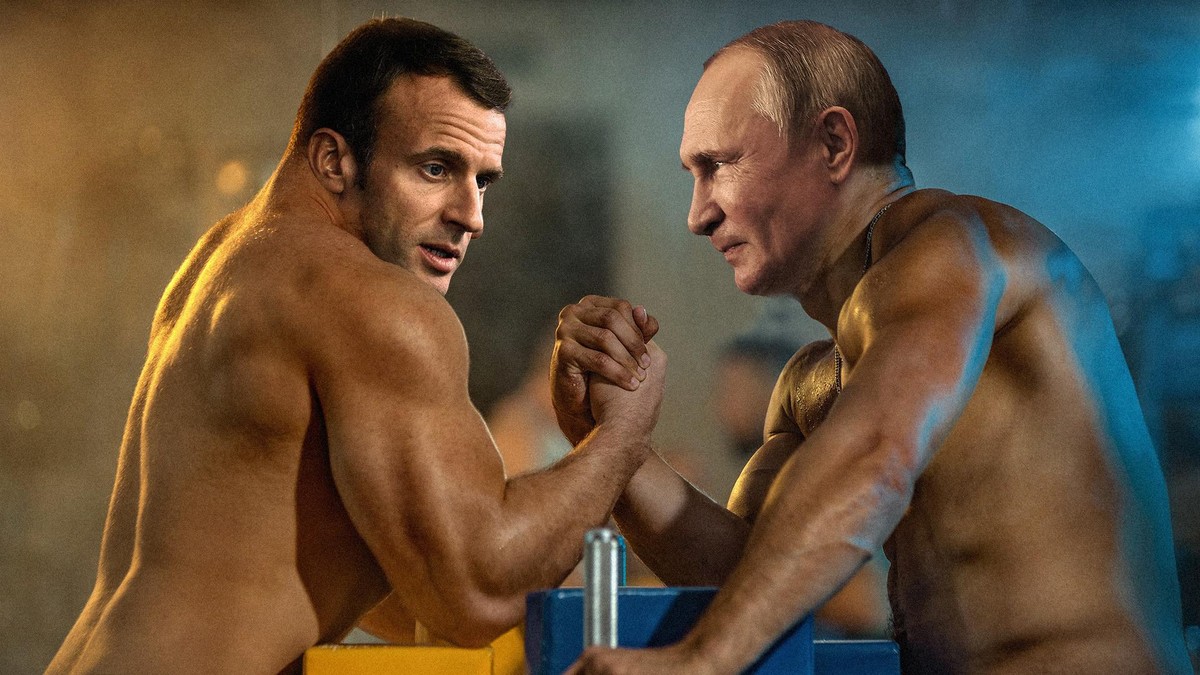 Bras de fer Macron Poutine