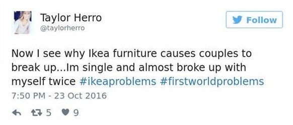 Tweet zur Ikea
