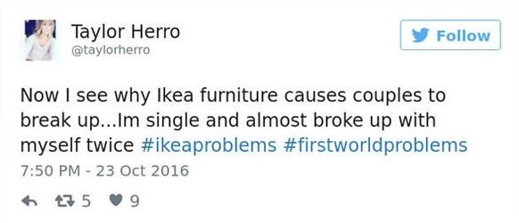 Twitter about Ikea