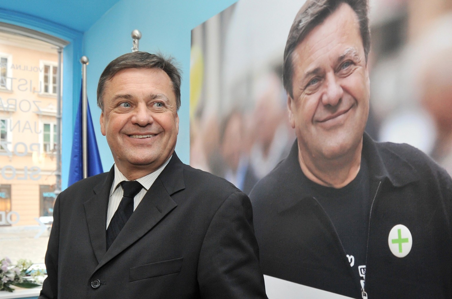 Der Bürgermeister von Ljubliana: Zoran Jankovic.