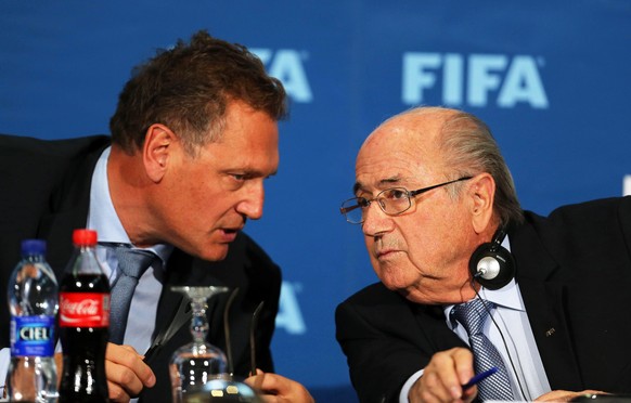 Jérôme Valcke gilt – oder besser: galt&nbsp;–&nbsp;als enger Vertrauer von FIFA-Chef Sepp Blatter.<br data-editable="remove">