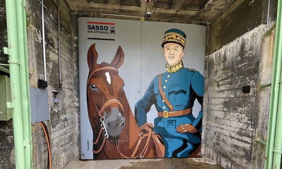 Sasso San Gottardo Gotthard Festung Schweiz der Rekorde