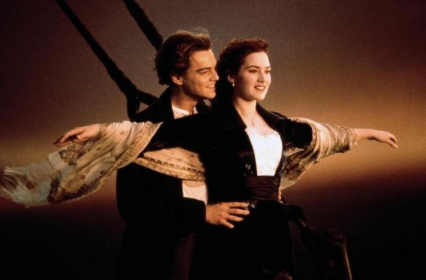 Titanic mit Leonardo DiCaprio und Kate Winslet