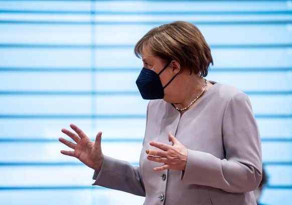 Auch Merkel nimmt am Gipfel teil und lässt grosse Vorsicht walten.