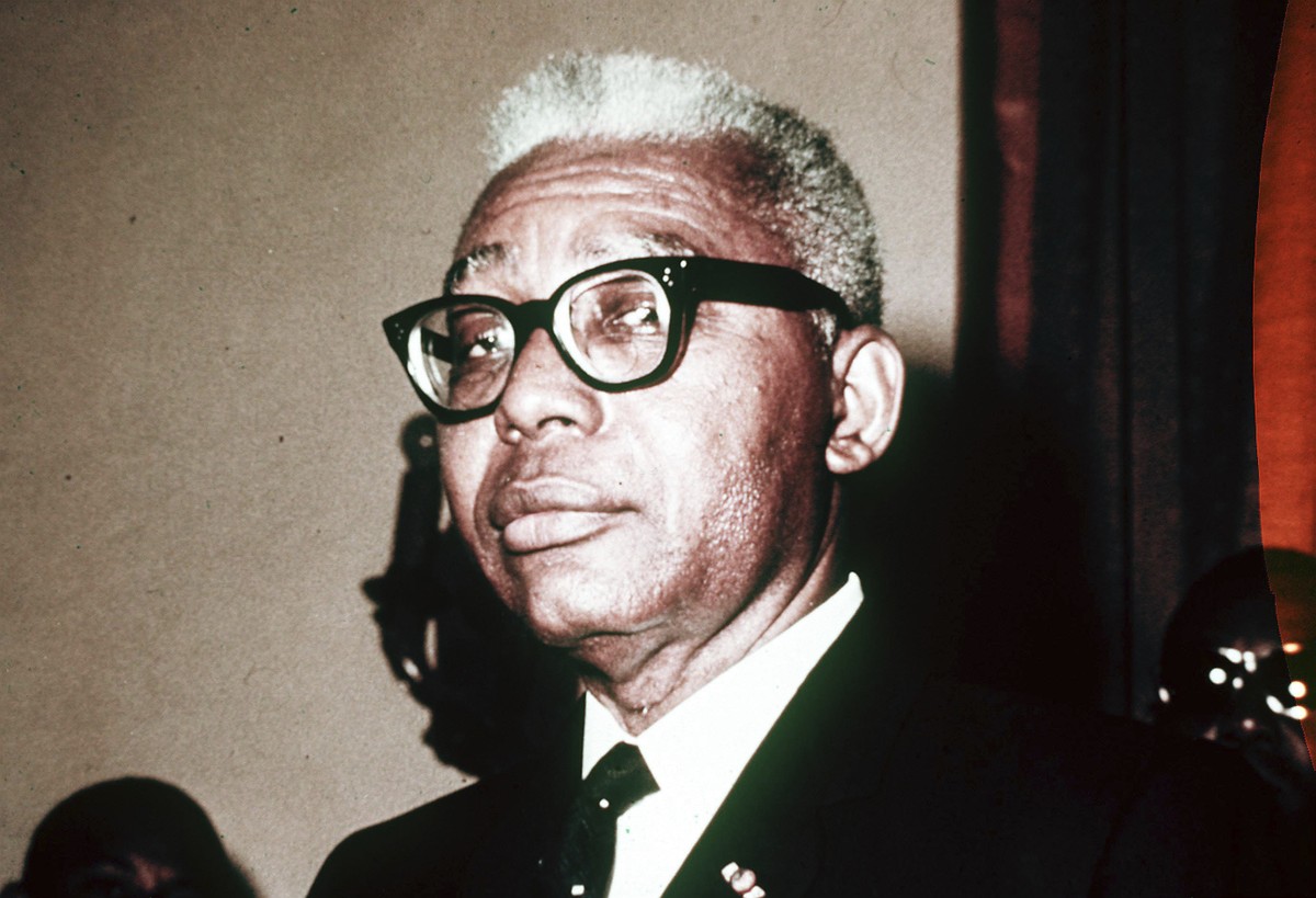 FILE -This 1969 photo shows Haiti's former President Francois Duvalier who died in office on April 21, 1971. Haiti Prime Minister Ariel Henry and 18 top-ranking officials have requested on the se ...