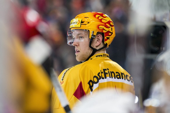 Langnaus Eero Elo beim Eishockeyspiel der National League zwischen dem EV Zug und den SCL Tigers, am Freitag, 2. Februar 2018, in der Bossard Arena in Zug. (PPR/Alexandra Wey)