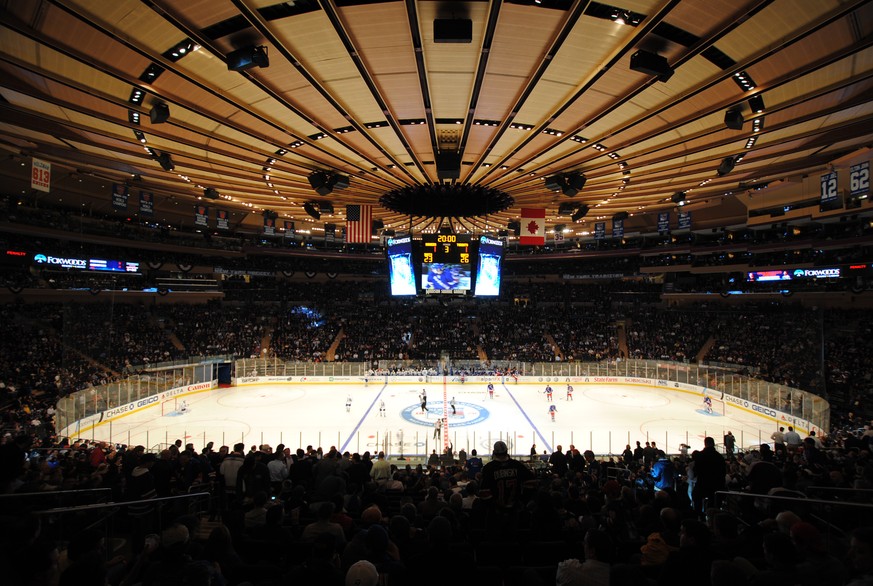 Der legendäre Madison Square Garden in New York.