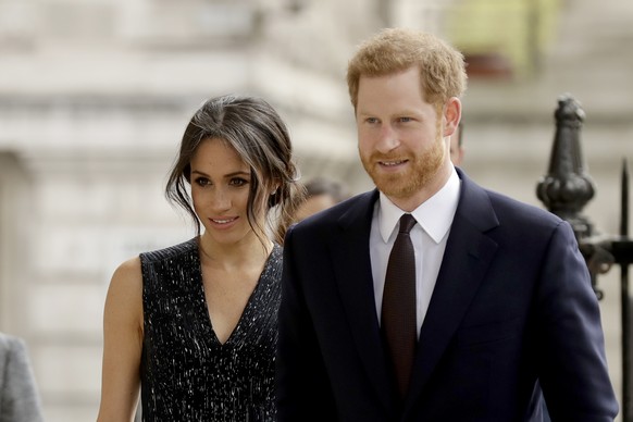 Britain&#039;s Prince Harry and his fiancee Meghan Markle arrive to attend a Memorial Service to commemorate the 25th anniversary of the murder of black teenager Stephen Lawrence at St Martin-in-the-F ...