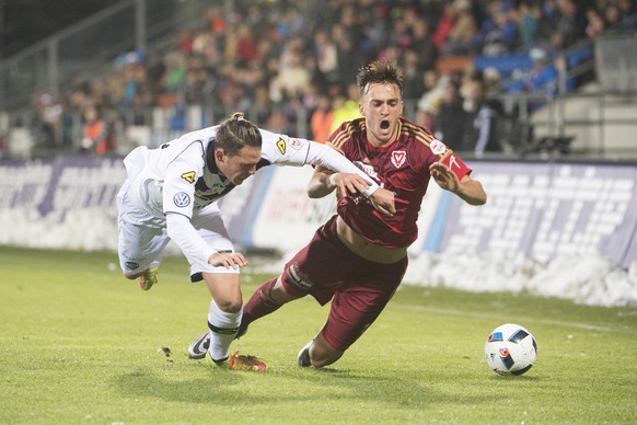 Harter Kampf im Kellerduell zwischen Lugano und Vaduz.