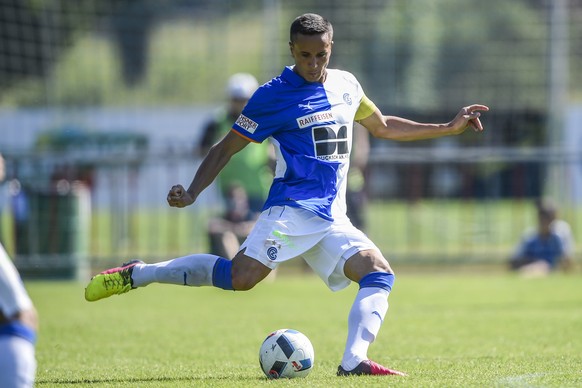 09.07.2016; Lenzburg; Fussball - FC Aarau - Grasshopper Club Zuerich;
Marko Basic (GC) 
(Andy Mueller/freshfocus)