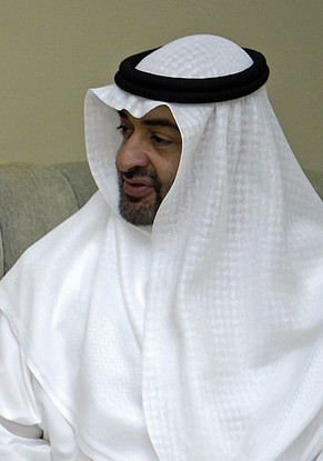 Abu Dhabis Kronprinz Mohammed Bin Sajed Al-Nahijan.