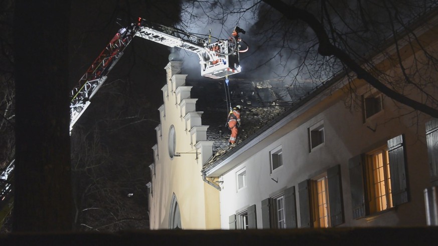 Brand Lindenhof Zürich