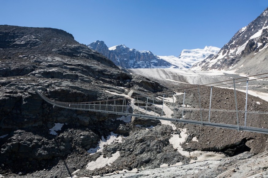 Corbassière Passerelle Hängebrücken der Schweiz Rauszeit
