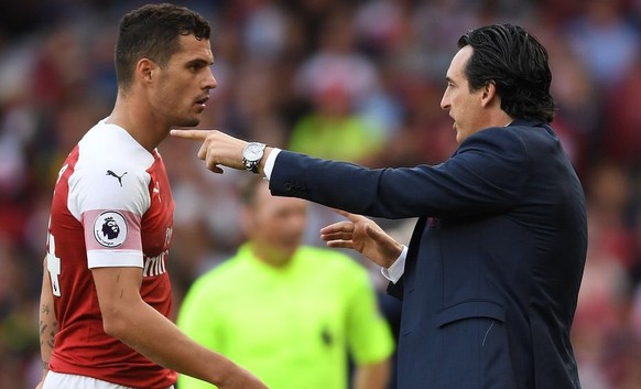 Emery und Xhaka – zwei, die sich verstehen.