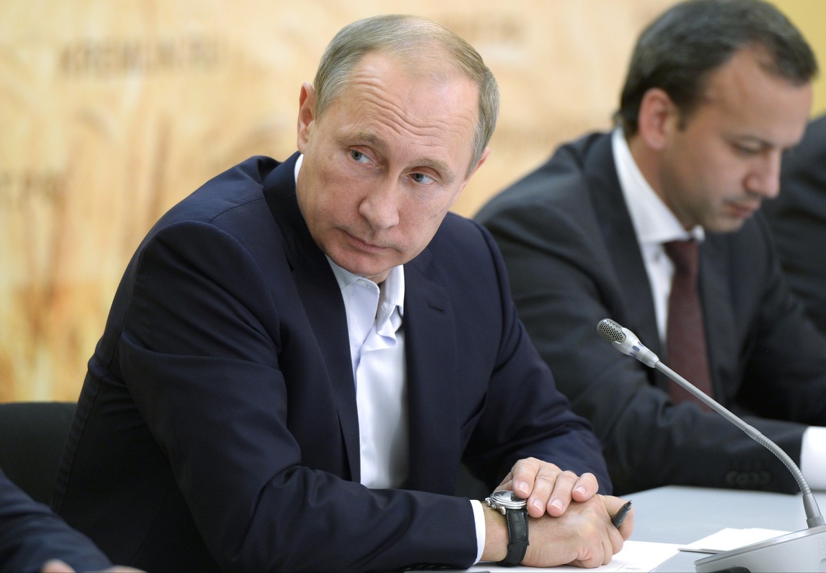 Ersuchte das Parlament um Zustimmung für einen Militäreinsatz in Syrien: Staatschef Wladimir Putin.