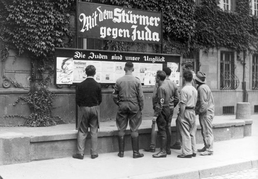 Worms 1935, Stürmer Plakat