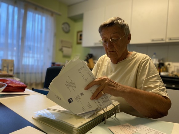Rentnerin Vesna F. aus Rapperswil kommt mit 2960 Franken pro Monat aus.