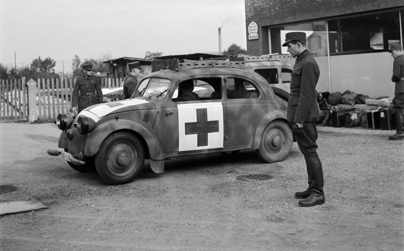 1941 entsandte die Schweiz eine Ärztemission nach Russland an die Ostfront.