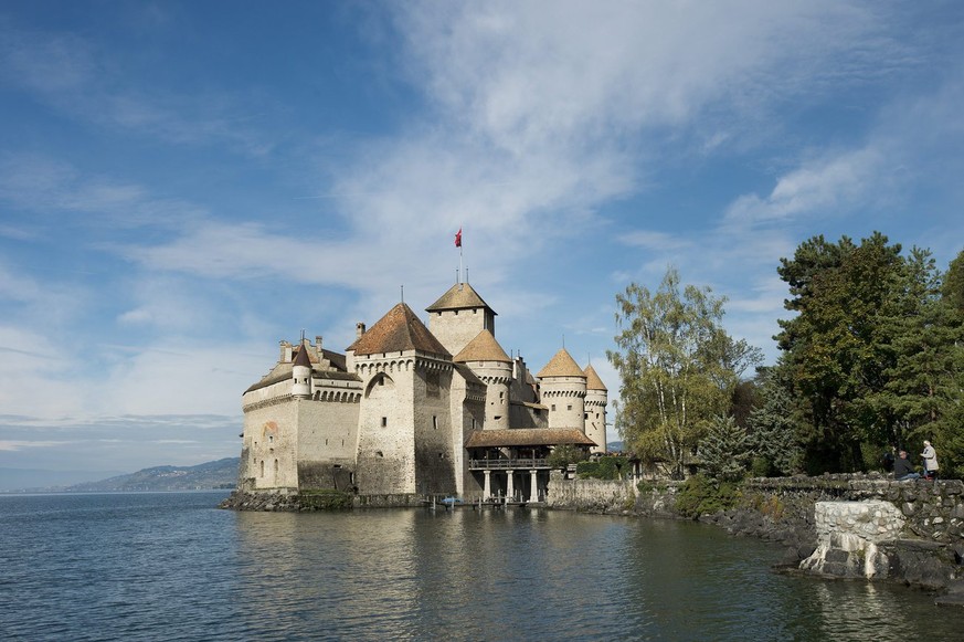 Der Unfall ereignete sich in der Nähe des Schlosses Chillon.