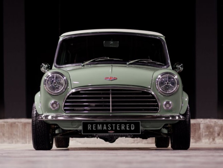 mini remastered david brown automotive vintage retro auto motor grossbritannien swinging 60s kleinwagen http://www.davidbrownautomotive.com/