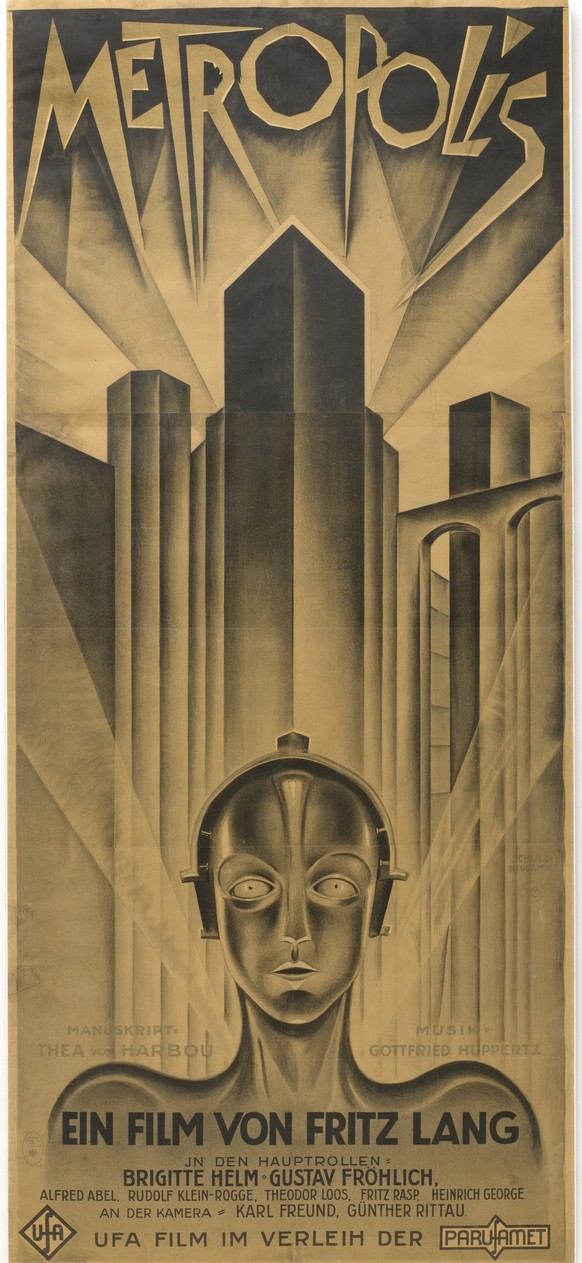 Heinz Schulz-Neudamm
Poster for Metropolis
1926
https://www.moma.org/collection/works/88251