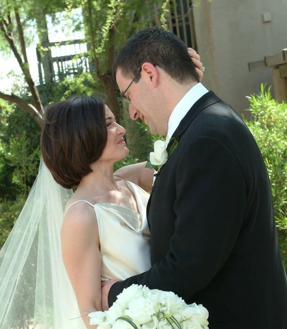 Hochzeitsfoto von Sheryl Sandberg und David Goldberg.