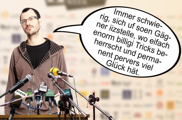 Wenn Gamer Pressekonferenzen wie «normale» Sportler geben würden