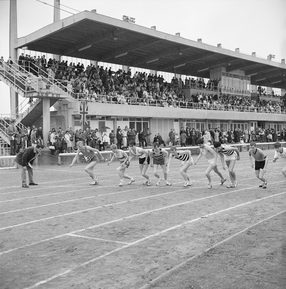 RECORD DATE NOT STATED Copthall Stadium, Hendon, Barnet, London, 25/06/1966. Creator: John Laing plc. Copyright:xHistoricxEnglandxArchive/HeritagexImagesx / IMAGO ,2870913 ACHTUNG: AUFNAHMEDATUM GESCH ...