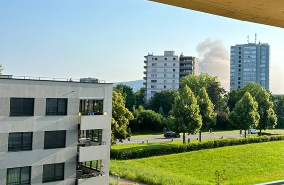brand in lenzburg