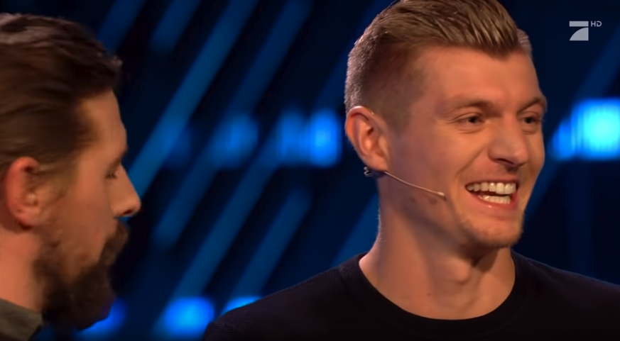 Ganz unlustig fand es Toni Kroos bei «Late Night Berlin» nicht.