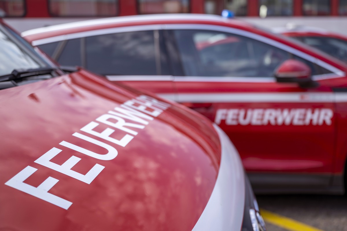 Einsatzfahrzeuge der SBB Feuerwehr - Intervention in Olten, am Mittwoch, 5. August 2026. Seit 20 Jahren steht die SBB Feuerwehr - Intervention als professionelle Organisation rund um die Uhr fuer die  ...