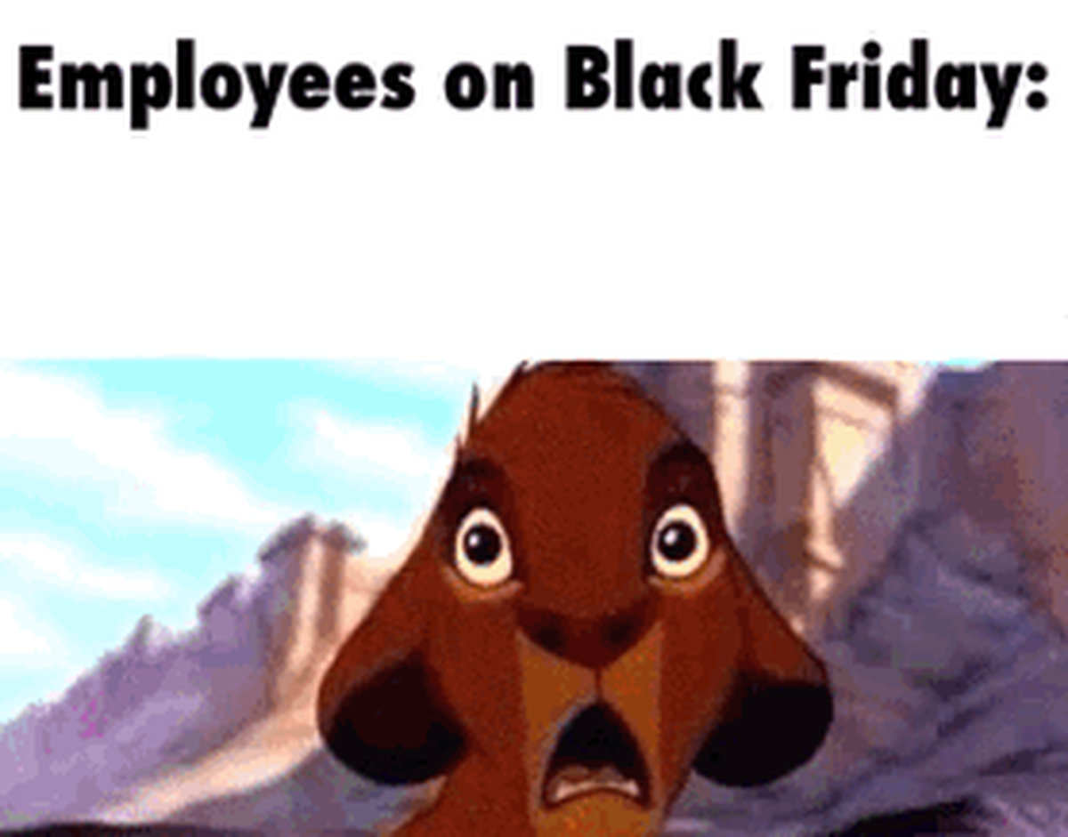 Black friday meme