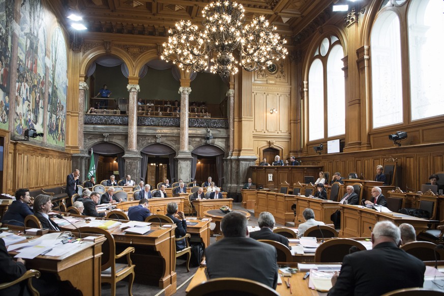 Der Staenderat debattiert ueber die Steuervorlage 17 an der Sommersession der Eidgenoessischen Raete, am Donnerstag, 7. Juni 2018, in Bern. (KEYSTONE/Peter Schneider)