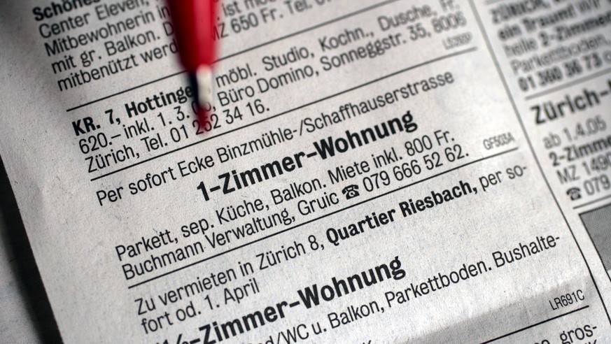 Trotz Tiefen Referenzzinssatzes Mieten In Der Schweiz Mussten 40 Tiefer Sein Watson